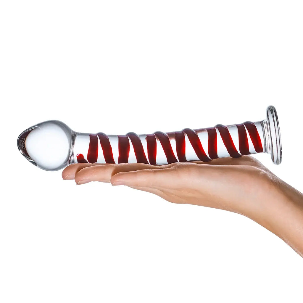 Gläs Mr. Swirly Dildo - Rolik®