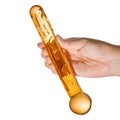 Gläs Orange Glass Tickler Dildo - Rolik®