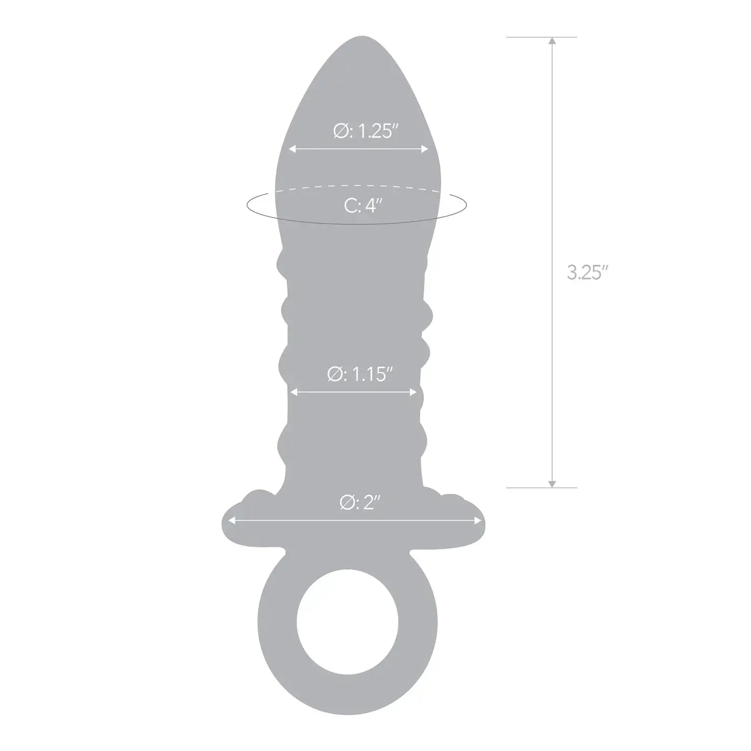 Gläs Pacifier Butt Plug - Rolik®