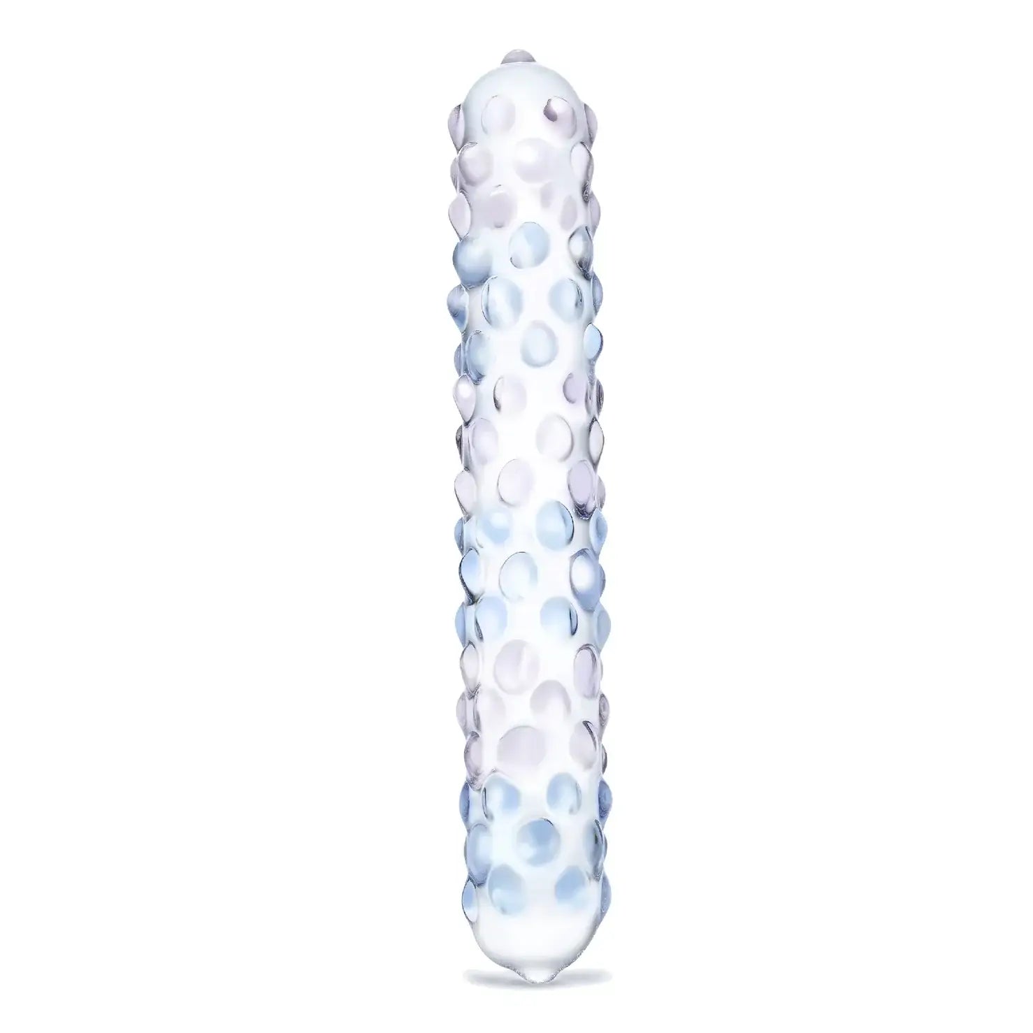 Gläs Purple Rose Nubby Glass Dildo - Rolik®