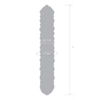 Gläs Purple Rose Nubby Glass Dildo - Rolik®