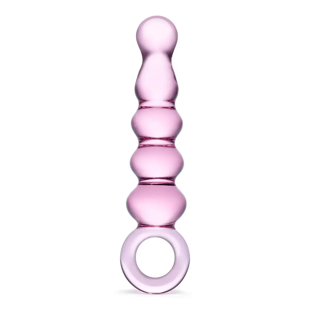 Gläs Quintessence Beaded Glass Anal Slider - Rolik®