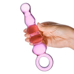 Gläs Quintessence Beaded Glass Anal Slider - Rolik®