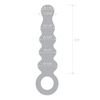 Gläs Quintessence Beaded Glass Anal Slider - Rolik®
