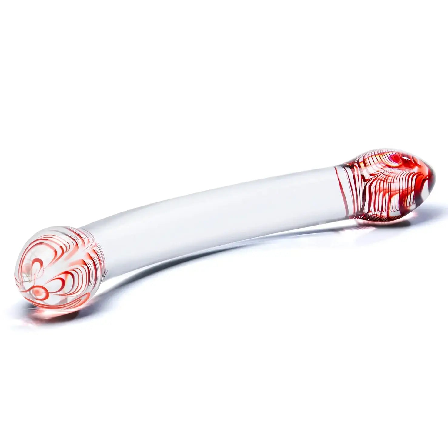 Gläs Red Head Glass Double Dildo - Rolik®