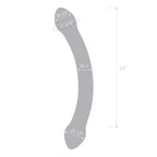 Gläs Red Head Glass Double Dildo - Rolik®