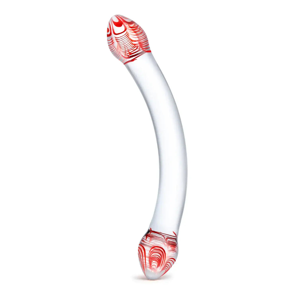Gläs Red Head Glass Double Dildo - Rolik®