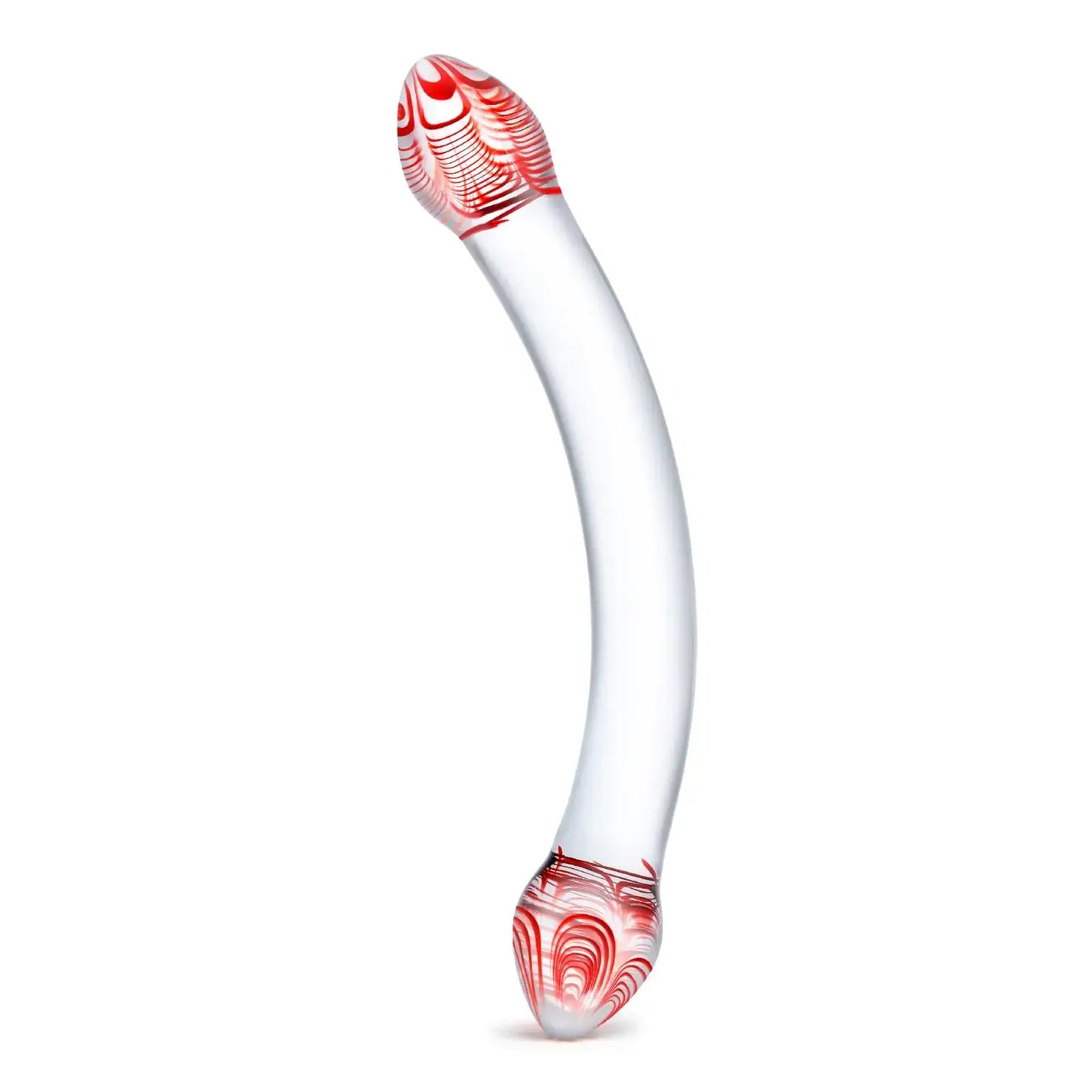 Gläs Red Head Glass Double Dildo - Rolik®