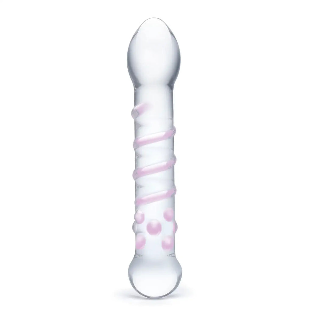Gläs Spiral Staircase Full Tip Glass Dildo - Rolik®