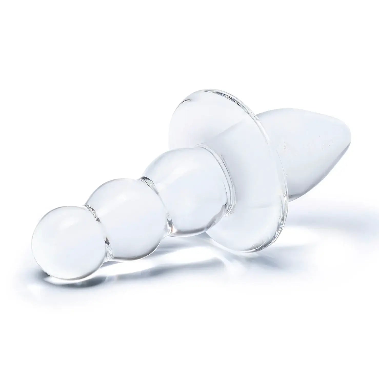 Gläs Titus Beaded Butt Plug - Rolik®