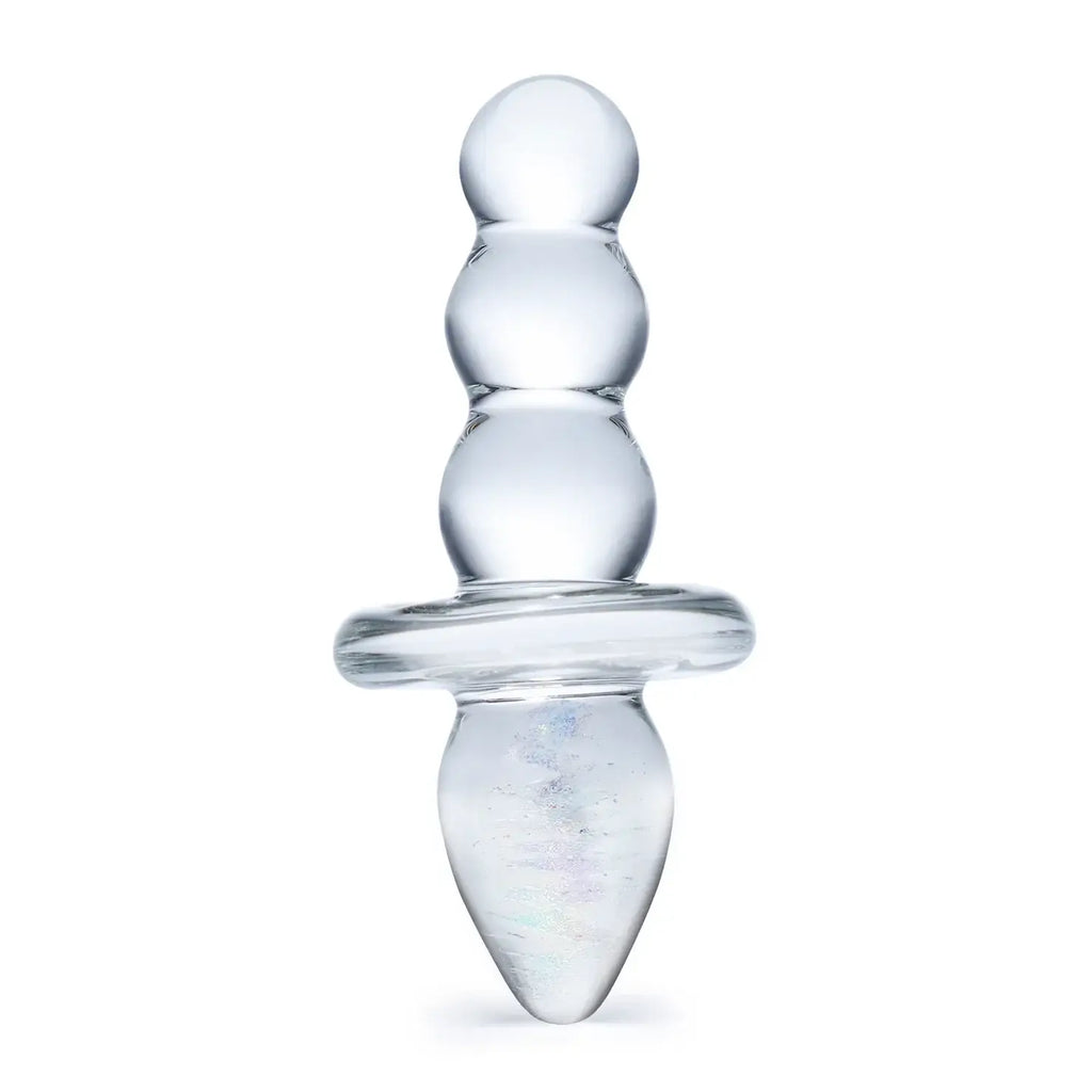 Gläs Titus Beaded Butt Plug - Rolik®