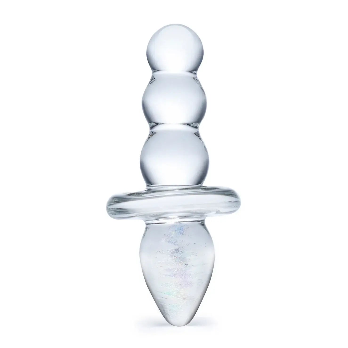 Gläs Titus Beaded Butt Plug - Rolik®