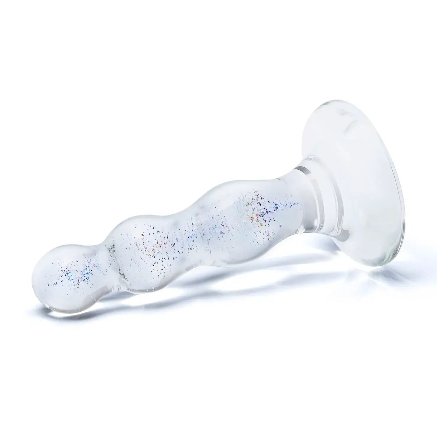 Gläs Triple Play Beaded Butt Plug - Rolik®