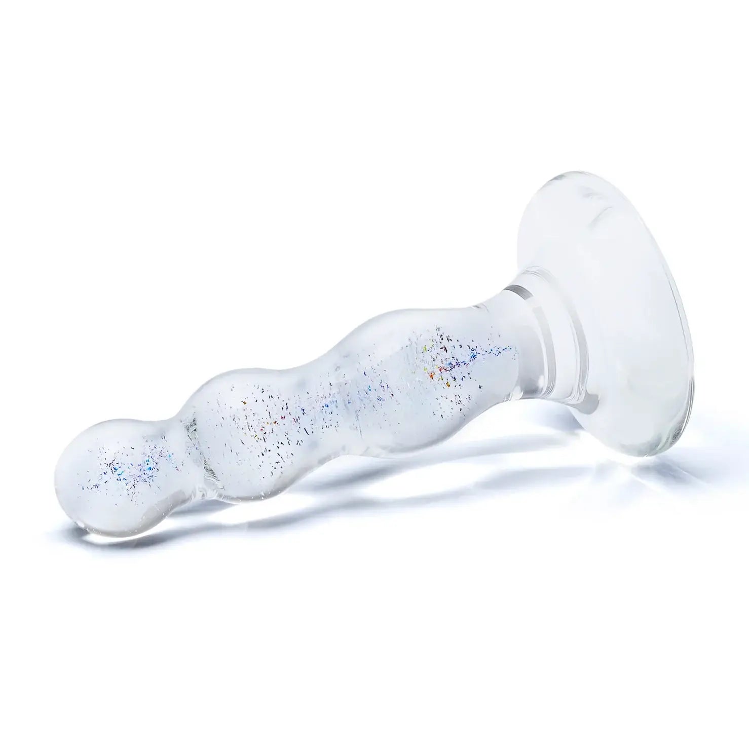 Gläs Triple Play Beaded Butt Plug - Rolik®