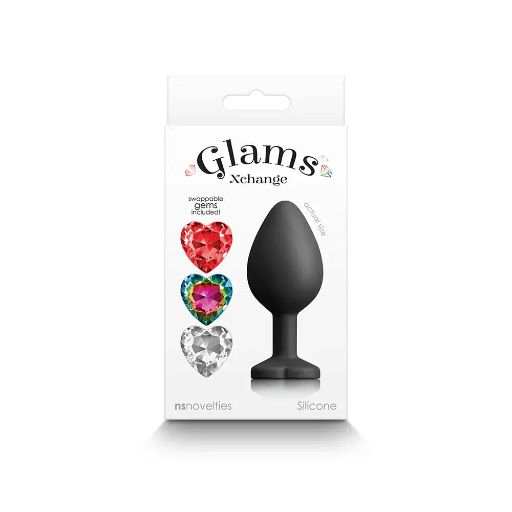 Glams Xchange Heart Plug - Butt
