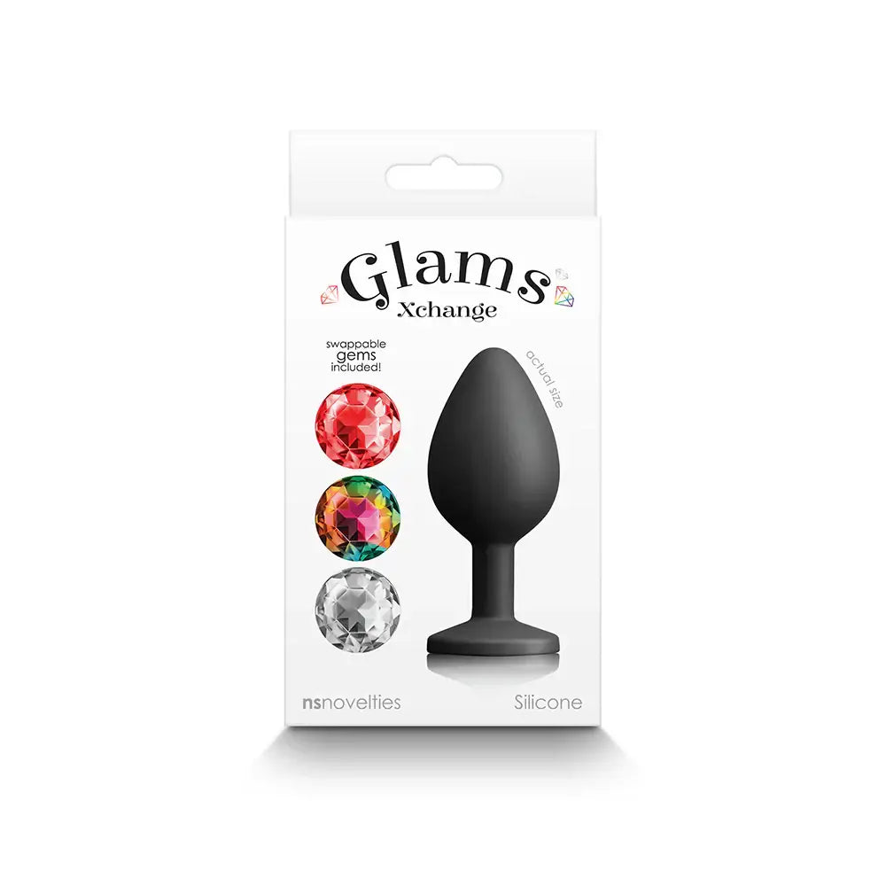 Glams Xchange Round Plug - Butt