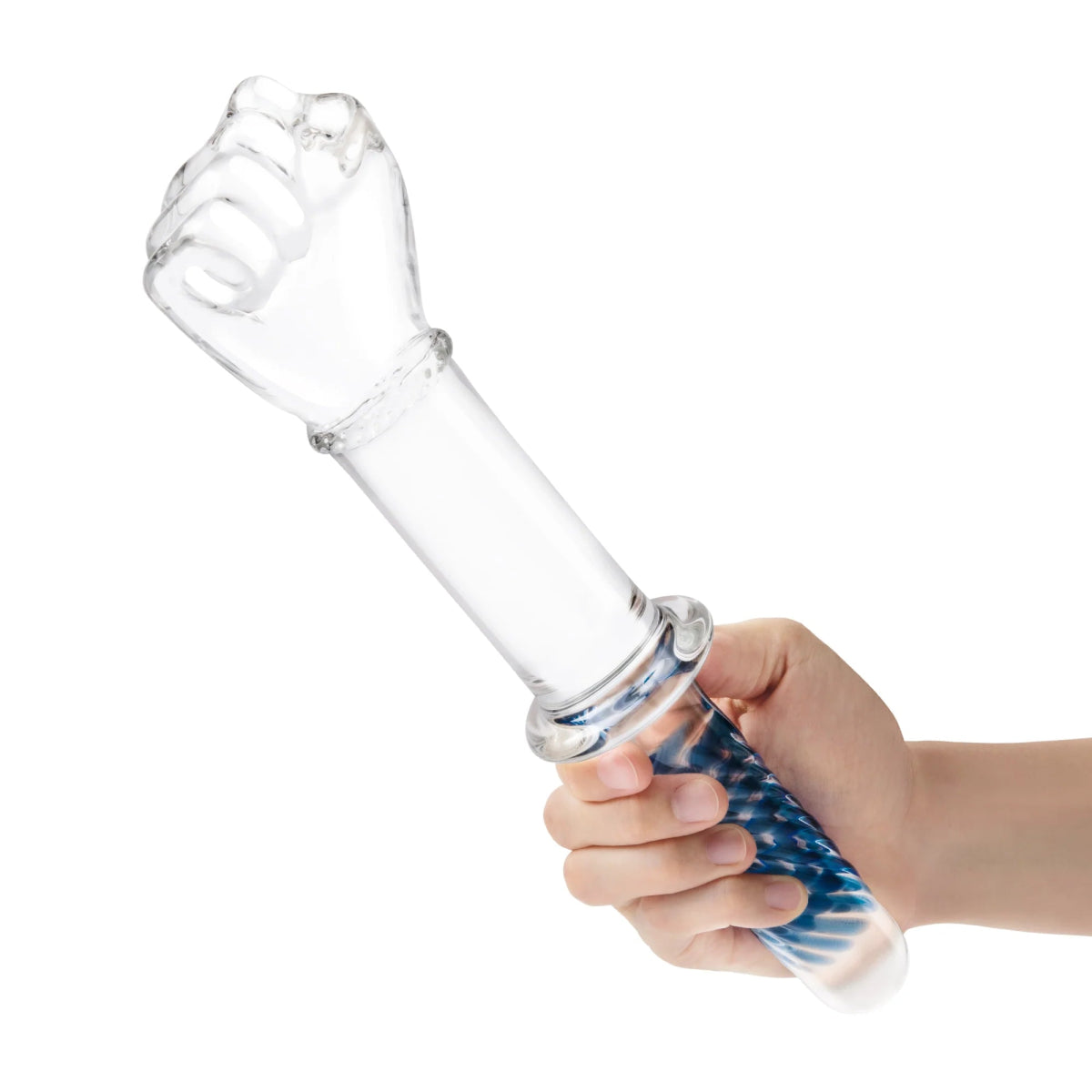 gläs 11" Glass Fist Double Ended With Handle Grip - Rolik®