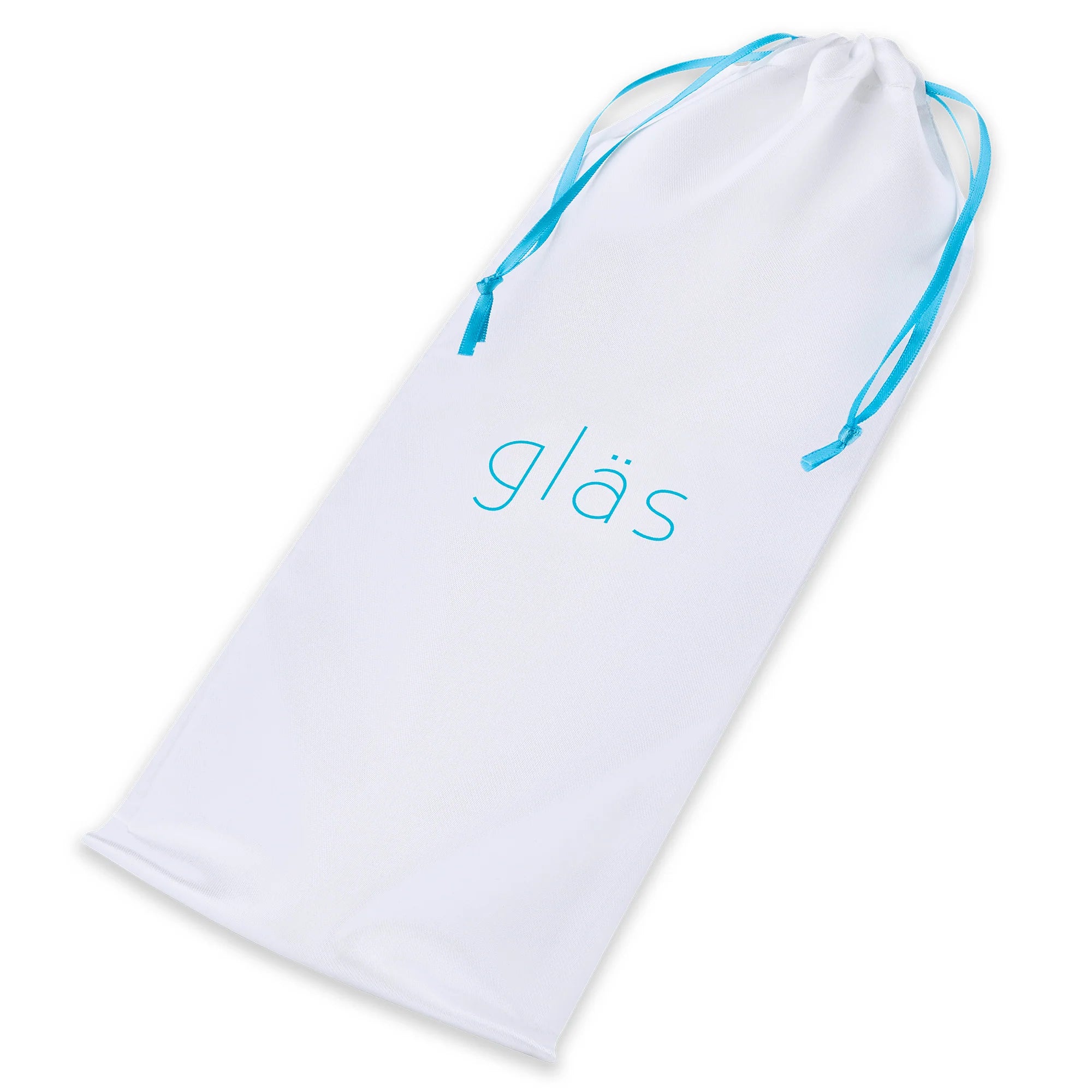 Gläs 12" Girthy Ribbed G-Spot Glass Dildo With Handle Grip Double Ended - Rolik®
