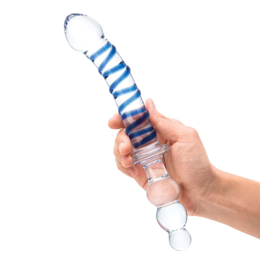 Gläs 10" Twister Dual-Ended Dildo - Rolik®