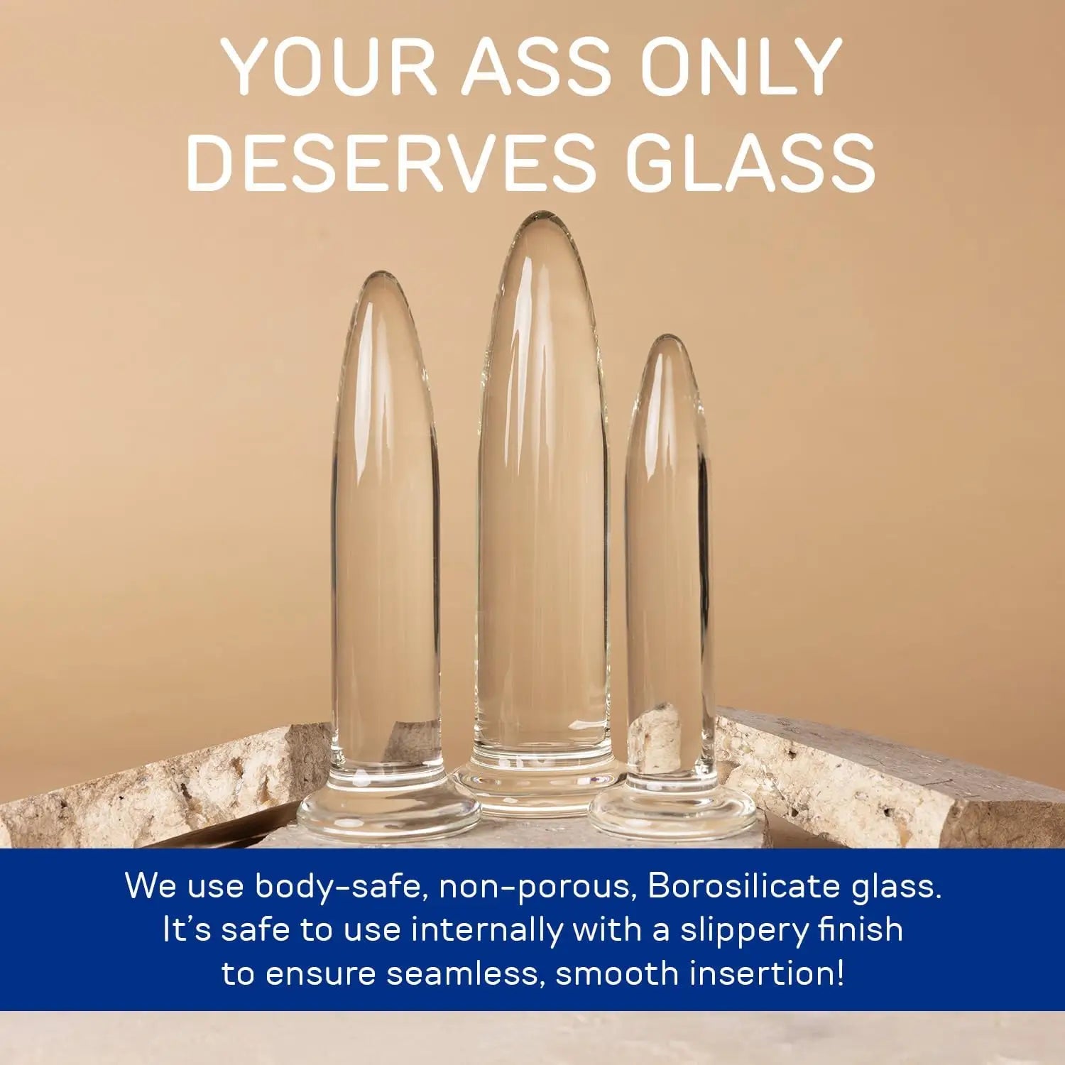 Glass Anal Dilator Set