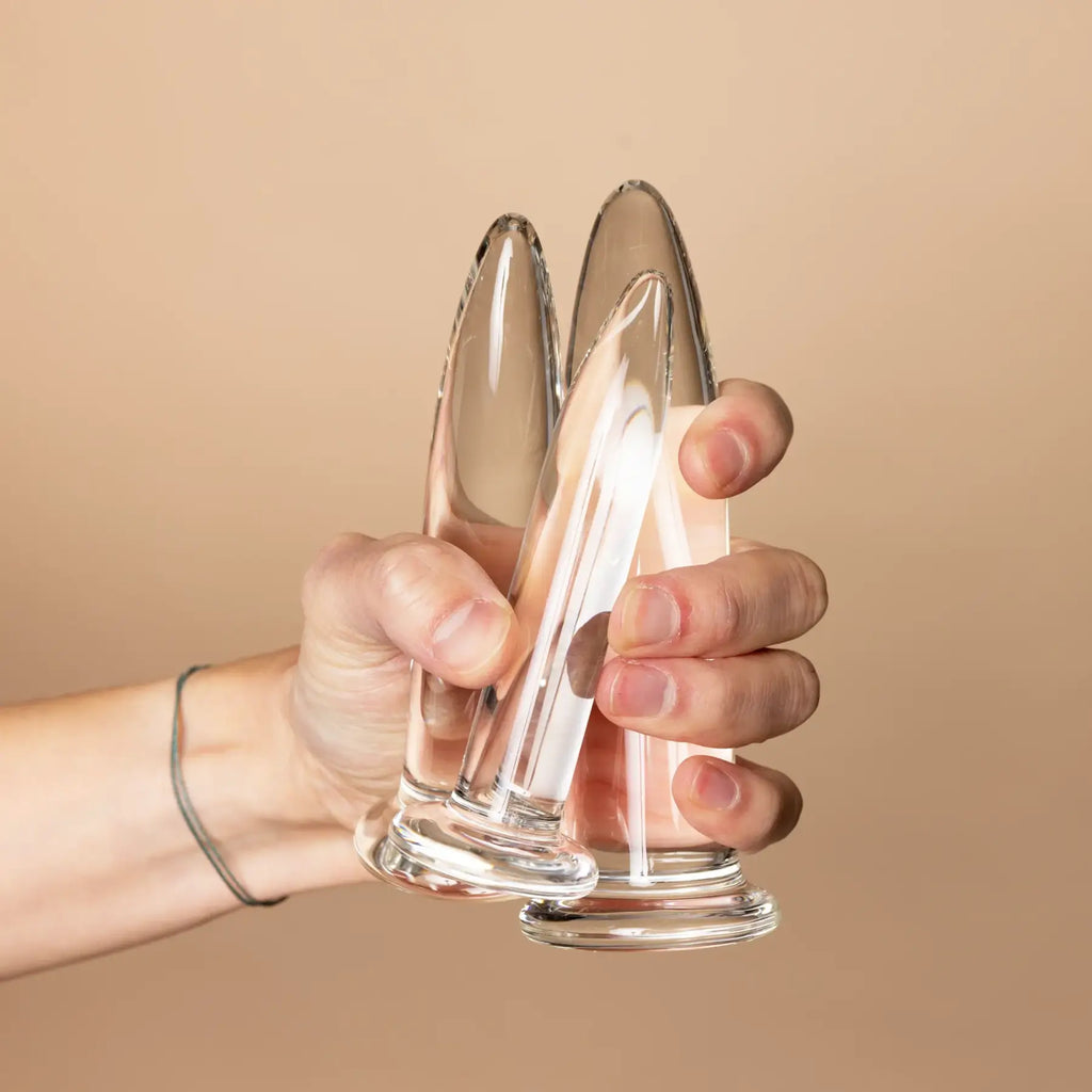 Glass Anal Dilator Set