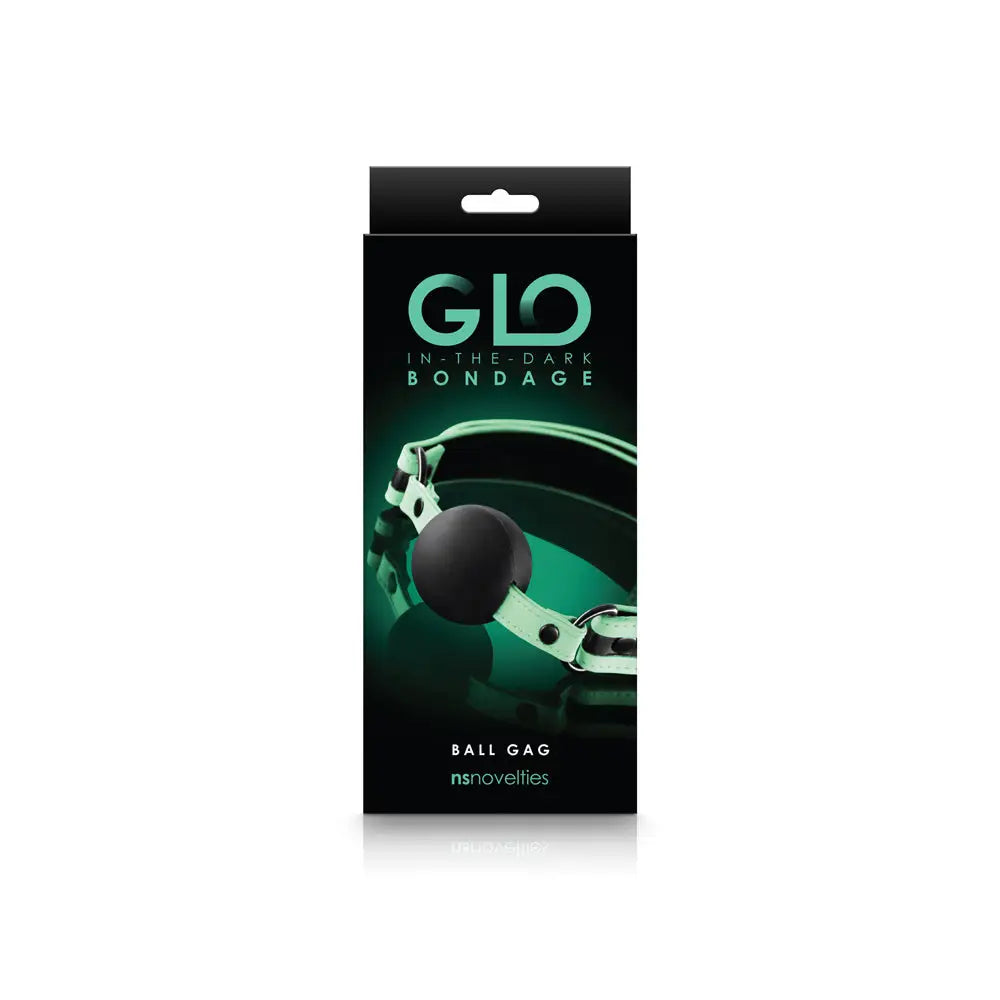 Glo Bondage Ball Gag - Glow in the Dark - Gags