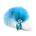 Nixie™ Metal Butt Plug With Ombre Tail - Rolik®