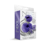 Global Novelties NIXIE Metal Butt Plug & Furry Handcuff Set | Anal Bondage Play