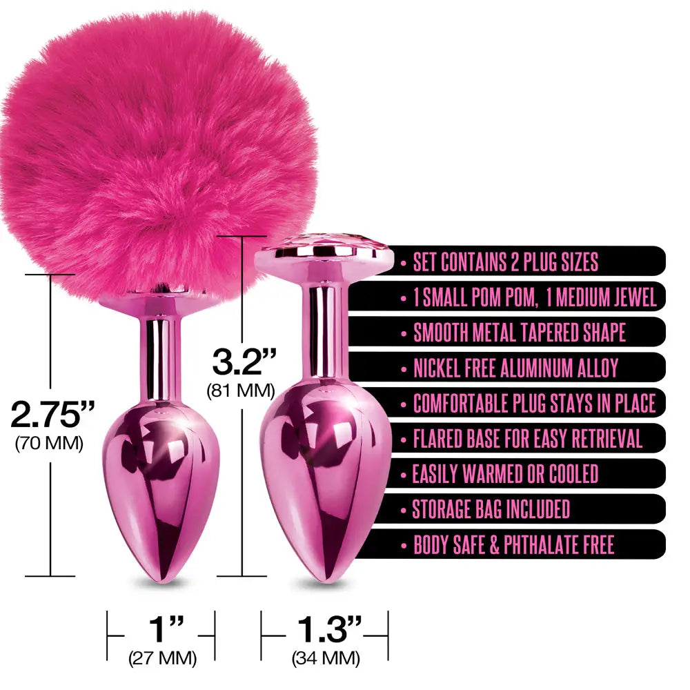 Nixie Metal Butt Plug Set