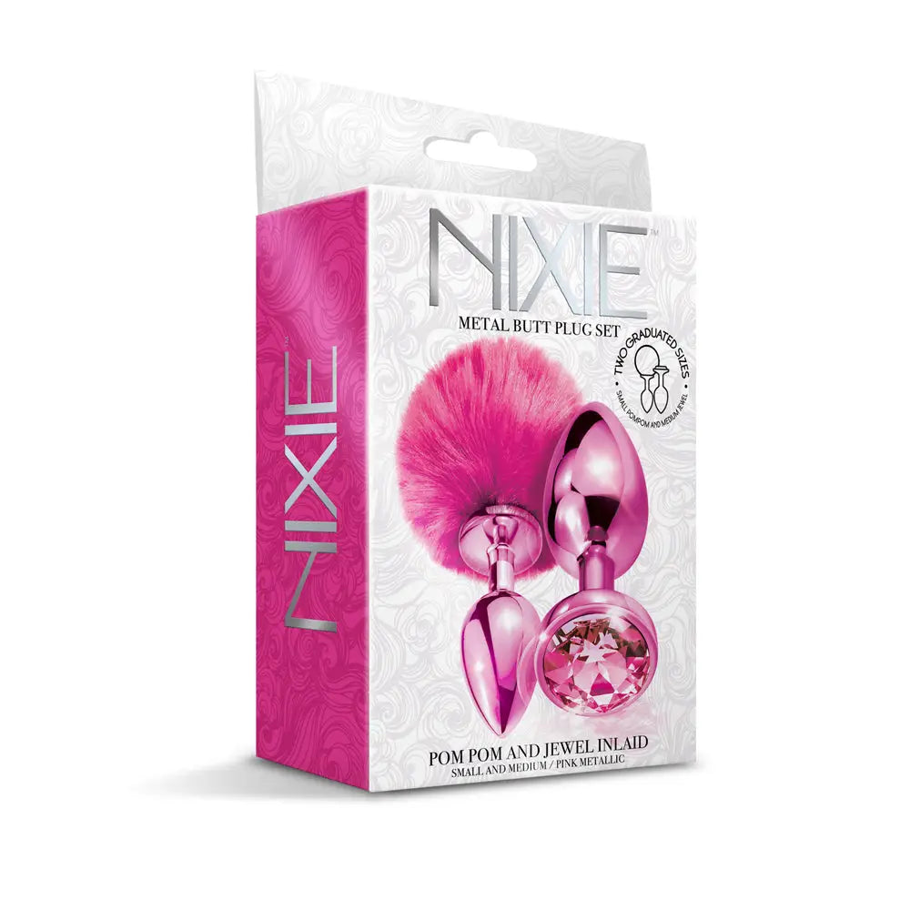 Nixie Metal Butt Plug Set