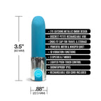 Nixie™ Smooch Rechargeable Lipstick Vibrator - Rolik®