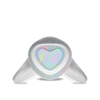 Global Novelties WINX Fancy Flutter Squishy Silicone Vibrator Pastel Rainbow