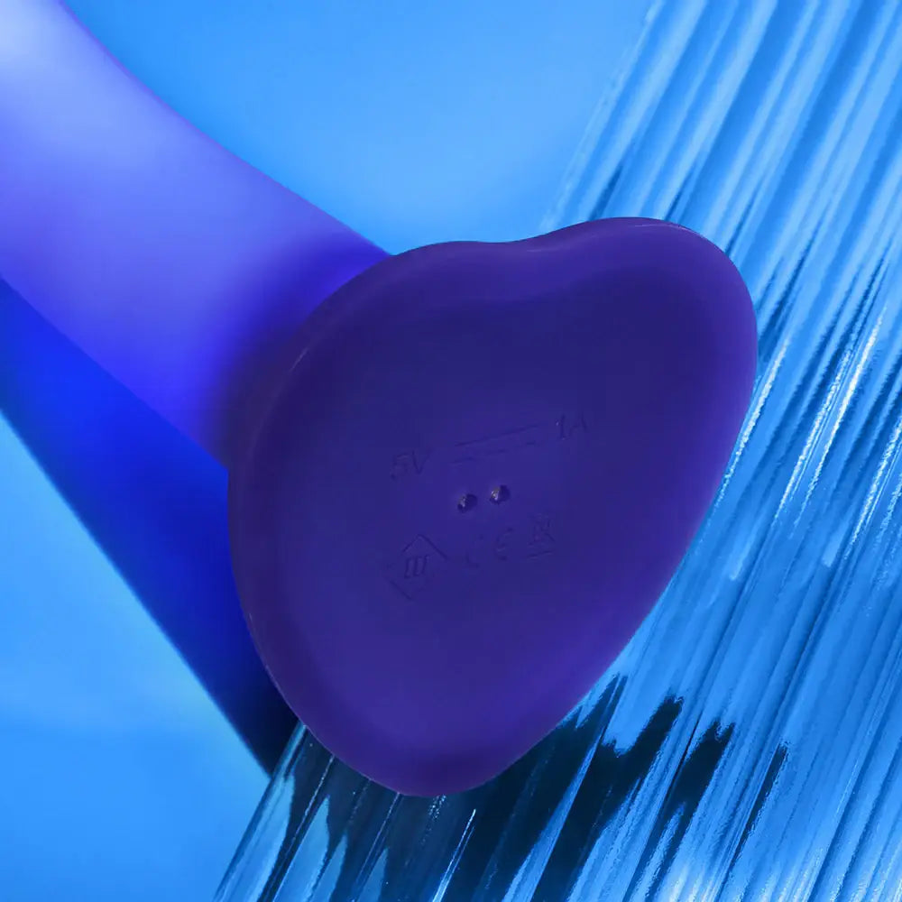 Blue Glow-LED Dildo