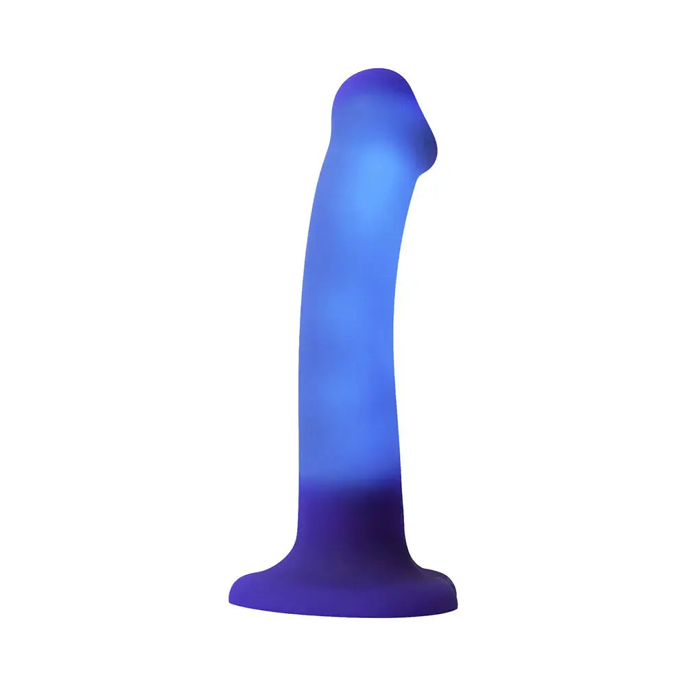 Blue Glow-LED Dildo