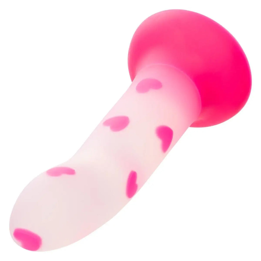Glow Stick Heart Silicone Dildo - Rolik®