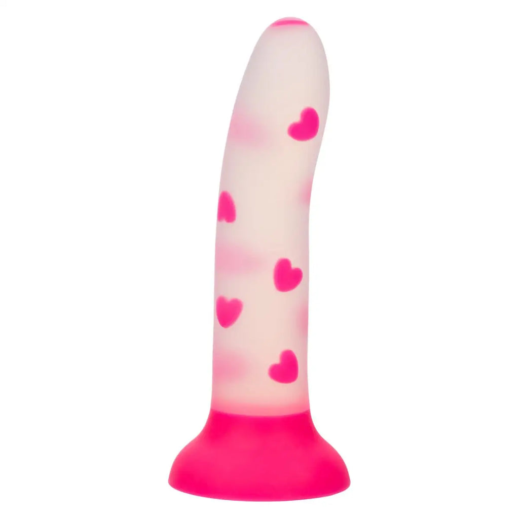 Glow Stick Heart Silicone Dildo - Rolik®