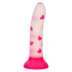 Glow Stick Heart Silicone Dildo - Rolik®