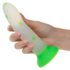 Glow Stick Leaf Silicone Dildo - Rolik®