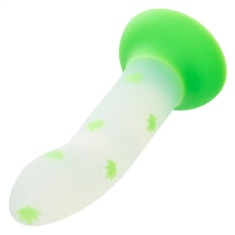 Glow Stick Leaf Silicone Dildo - Rolik®