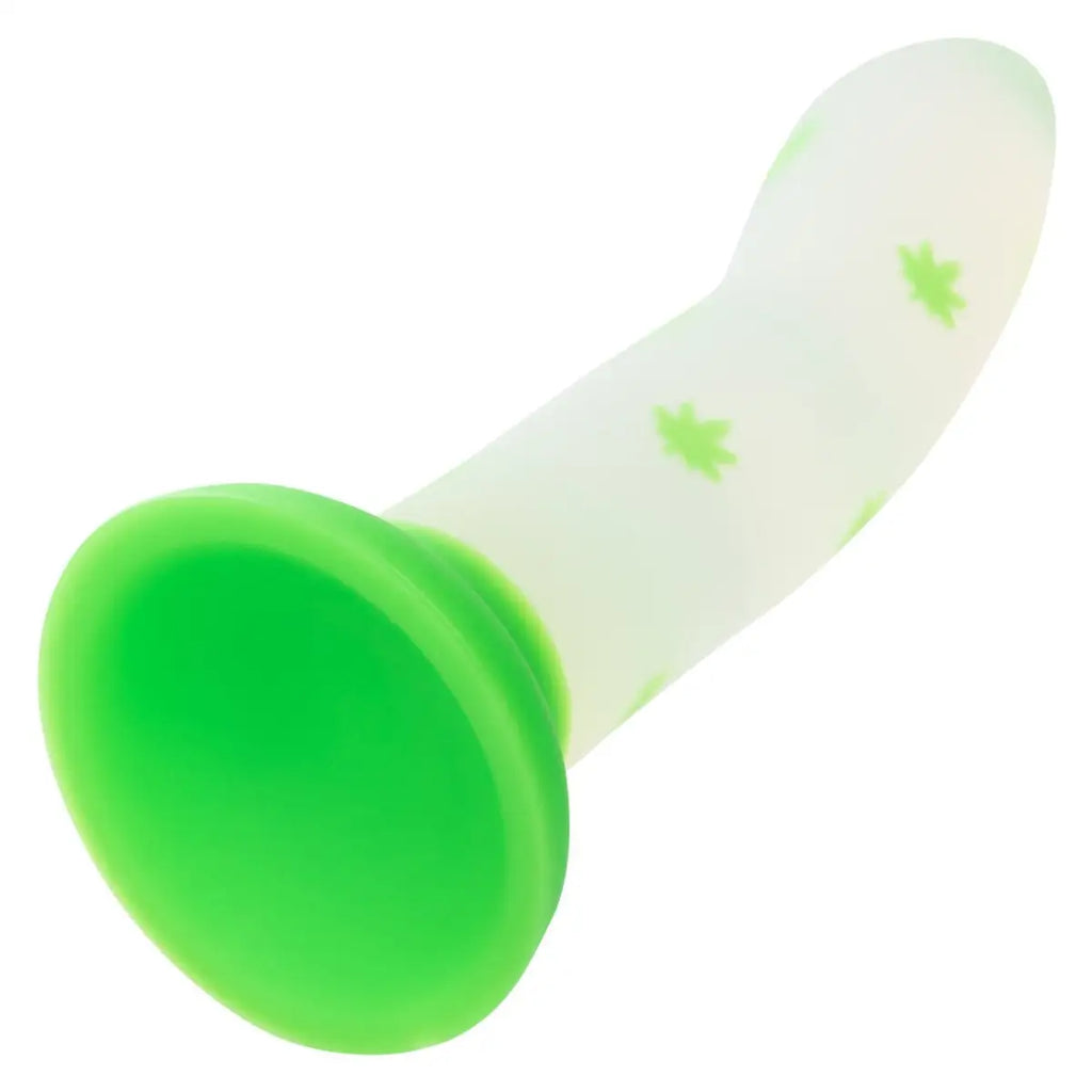 Glow Stick Leaf Silicone Dildo - Rolik®