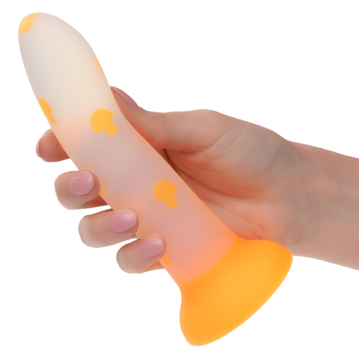 Glow Stick Mushroom Silicone Dildo - Rolik®