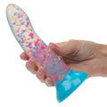 Glow in the Dark Blue Stick Party Silicone Dildo