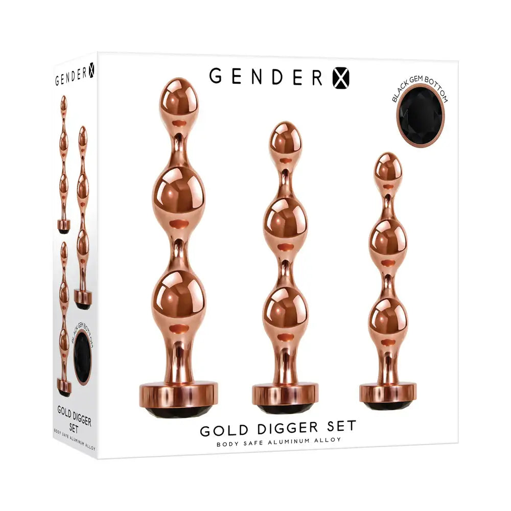 Gender X Gold Digger Plug Set - Rolik®