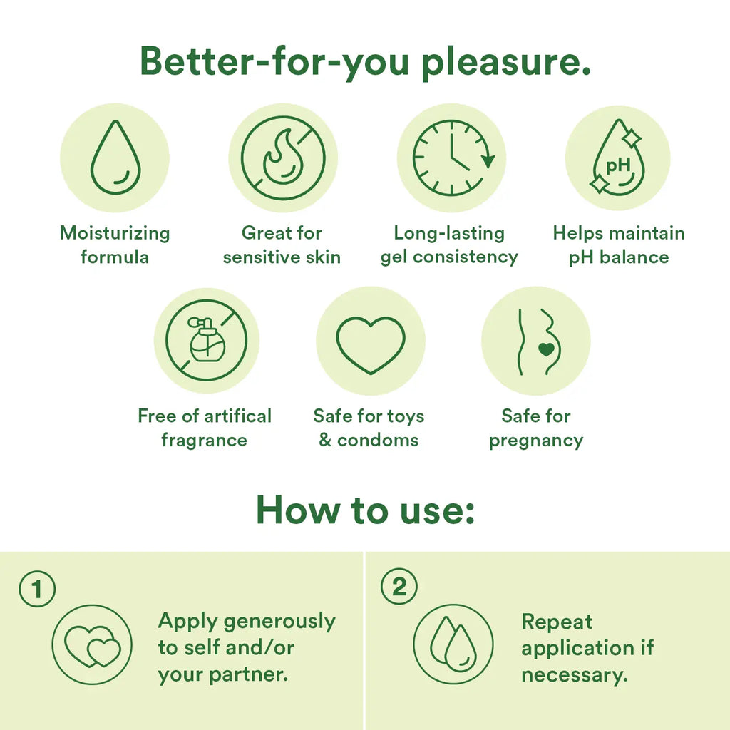 Good Clean Love® Love Almost Naked Hint of Mint Organic Water-Based Lubricant 1.69 fl. oz.