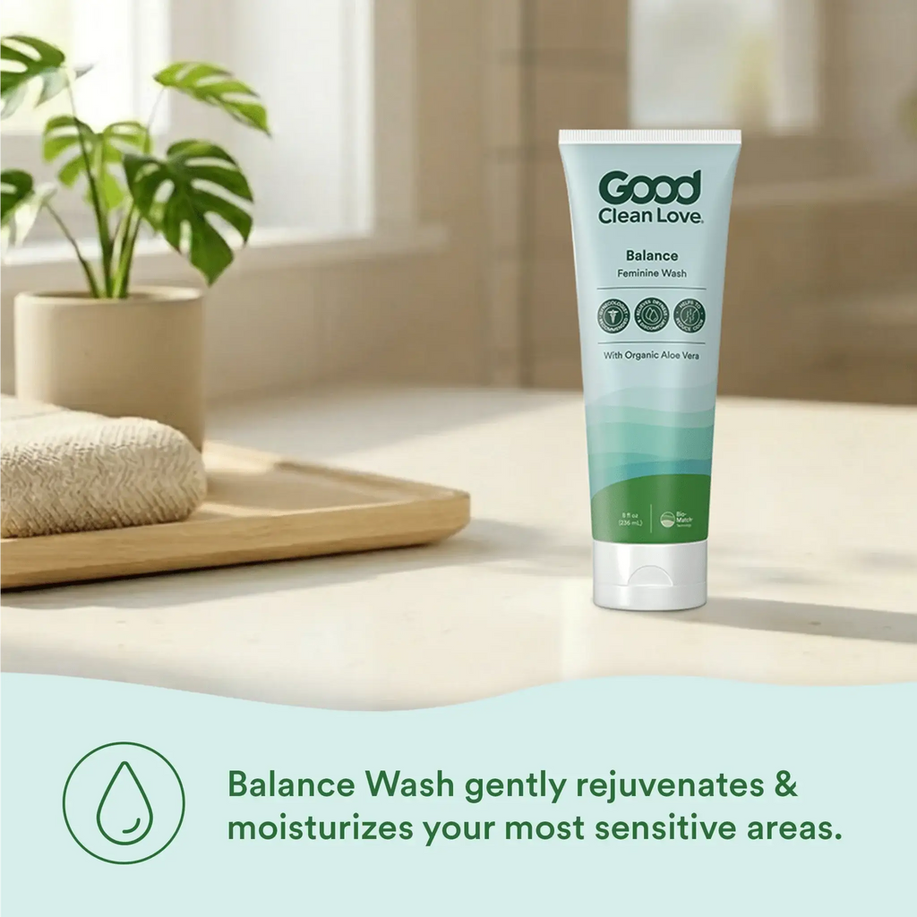 Good Clean Love® Love Balance pH-Balanced Intimate Wash with Organic Aloe Vera 8 fl. oz.
