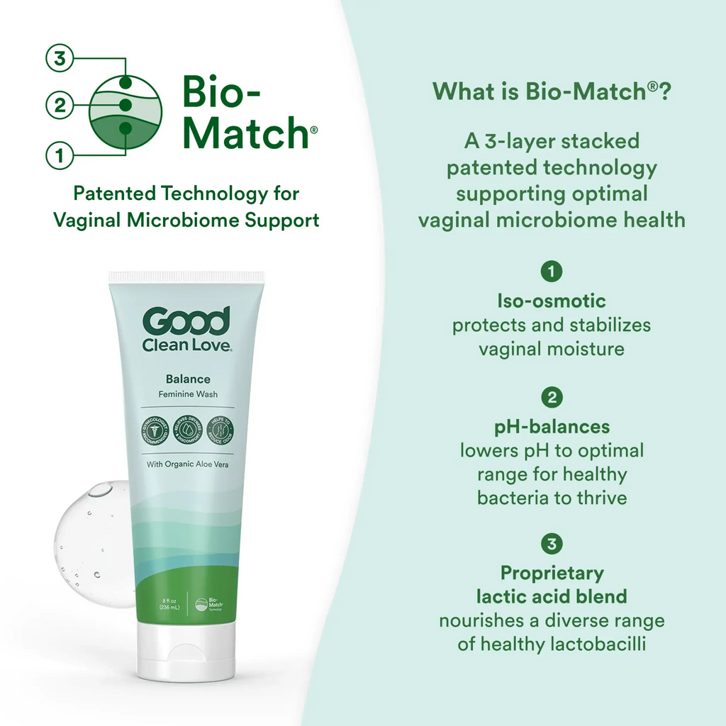 Good Clean Love® Love Balance pH-Balanced Intimate Wash with Organic Aloe Vera 8 fl. oz.