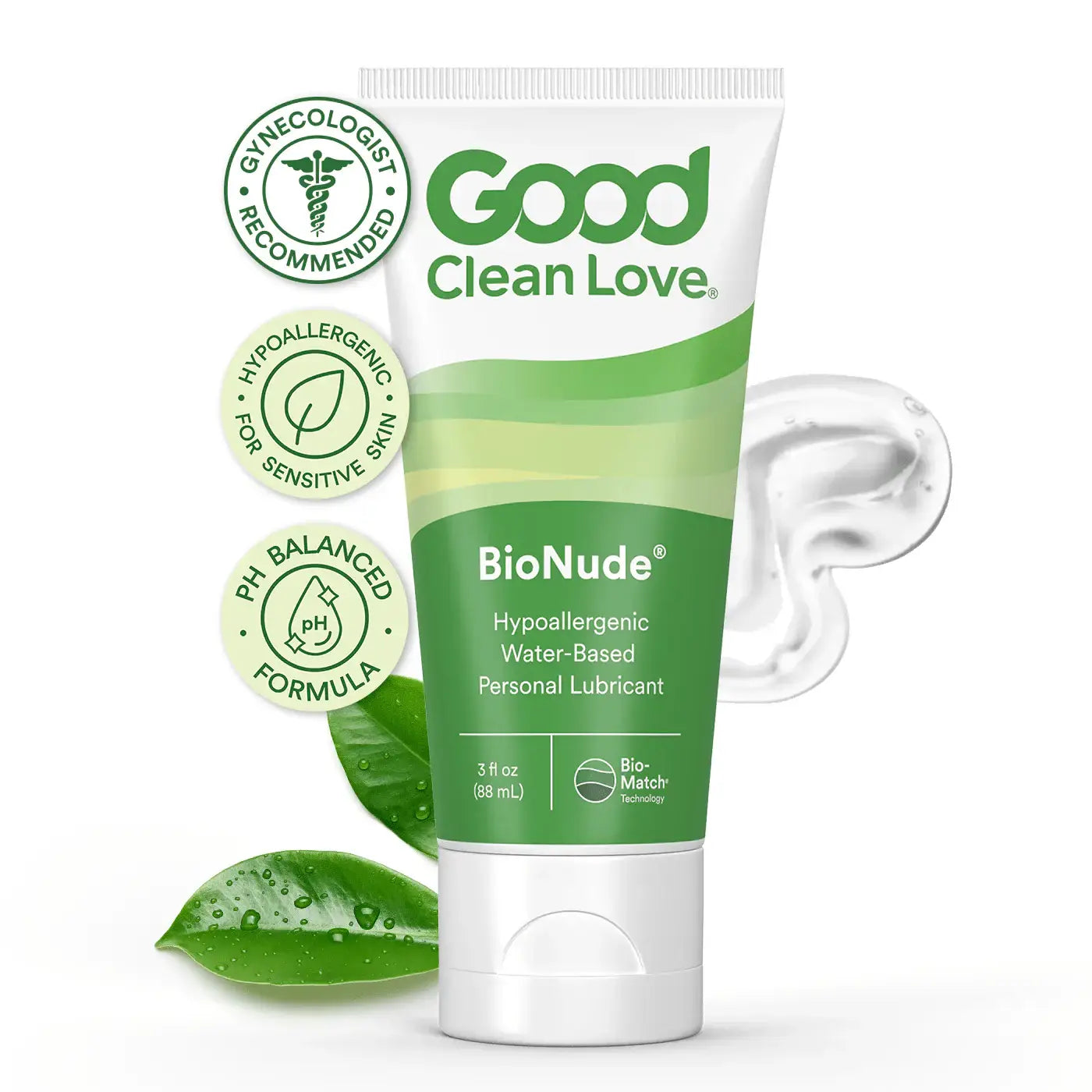 Good Clean Love® Love BioNude Ultra Sensitive Water-Based Lubricant - Natural Intimate Moisturizer 3 fl. oz.