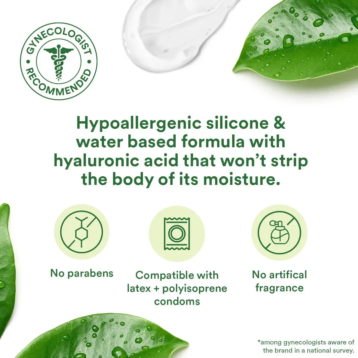 Good Clean Love® Love Hybrid Silicone & Water-Based Lubricant with Hyaluronic Acid 1.69 fl. oz.