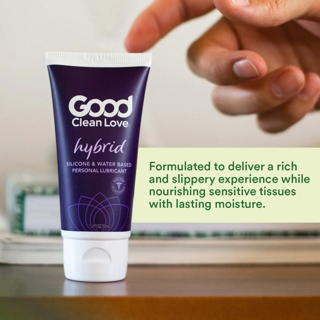 Good Clean Love® Love Hybrid Silicone & Water-Based Lubricant with Hyaluronic Acid 1.69 fl. oz.