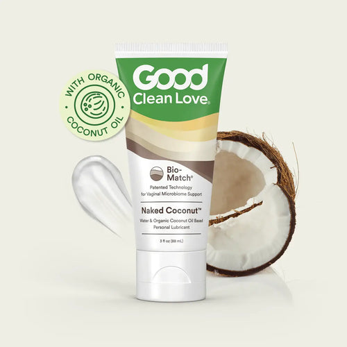 Good Clean Love® Love Naked Coconut Lubricant | pH-Balanced | Hyaluronic Acid 3 fl. oz.